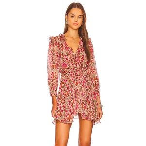 Miss Los Angeles Veruka Dress in Hibiscus Floral